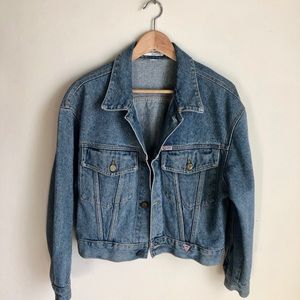 Vintage 80s GUESS Georges for Marciano Jean Jacket
